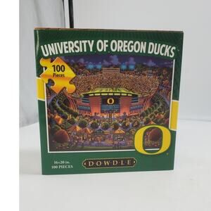 University of Oregon Ducks 100 Piece Jigsaw Puzzle DOWDLE (2014), COMPLETE